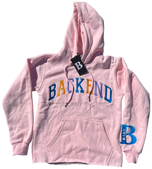 BACKEND BABY®-PINK EASTER HOODIE