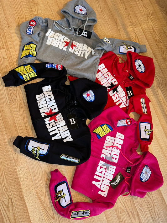 Backend Baby-university jackets