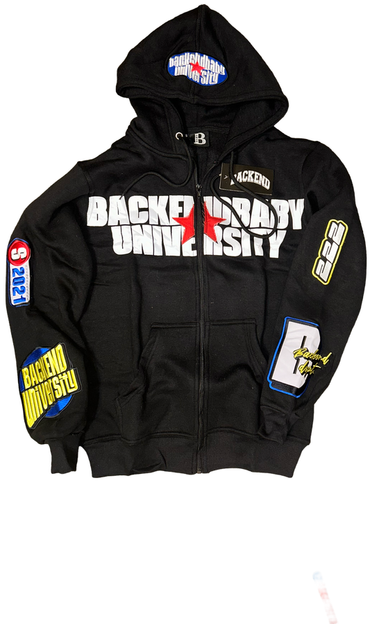 BACKEND BABY® - UNIVERSITY HOODIE