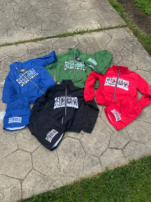 BACKEND BABY-Wind Breaker
Short Sets