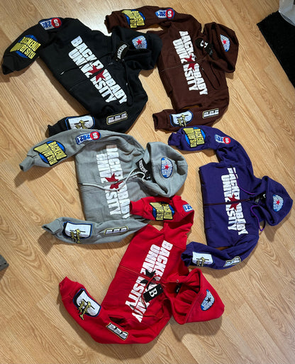 Backend Baby-university jackets